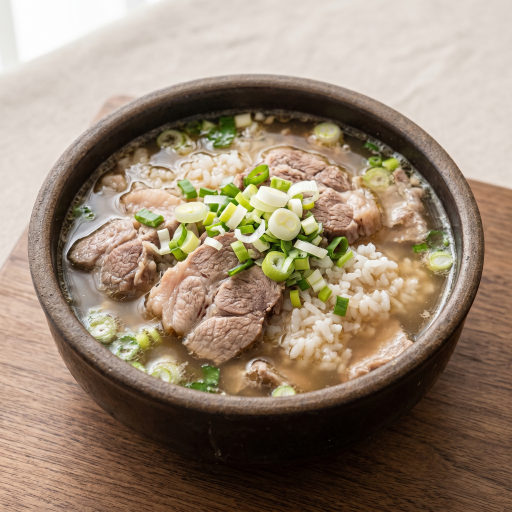 돼지고기 국밥